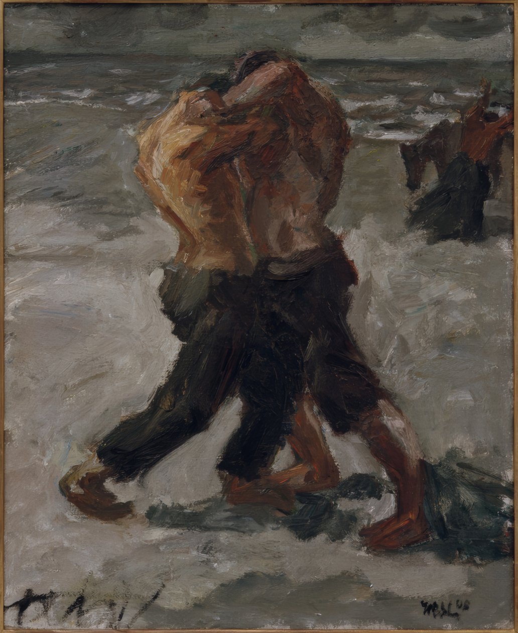 Rakipler: Zil çifti by Max Beckmann