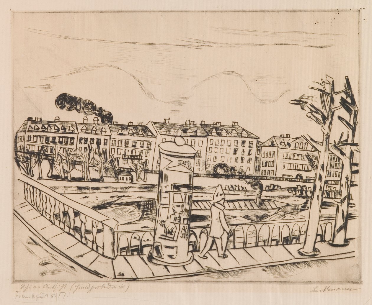 Güzel Manzara (Kış Manzarası) by Max Beckmann