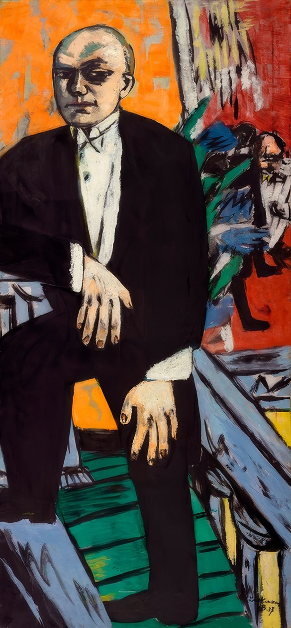 kendi portre by Max Beckmann