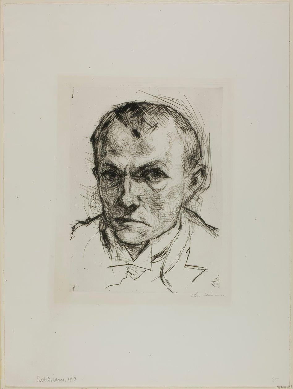Otoportre by Max Beckmann