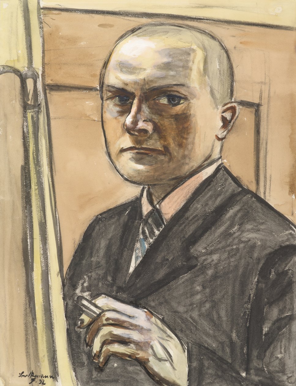 Otoportre by Max Beckmann