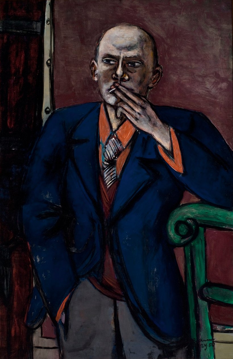 Otoportre 1950 by Max Beckmann