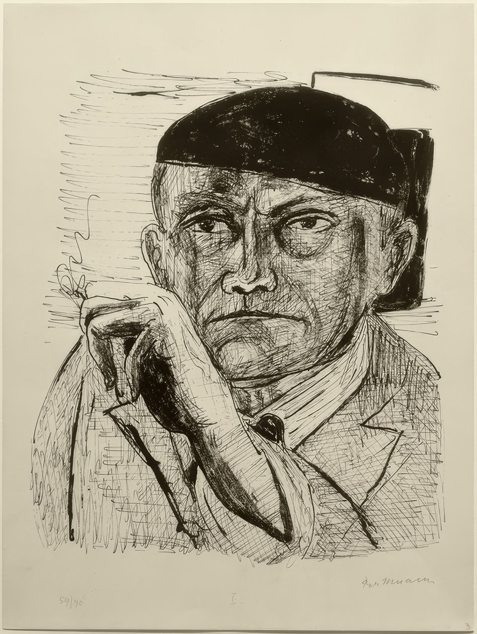 Otoportre by Max Beckmann