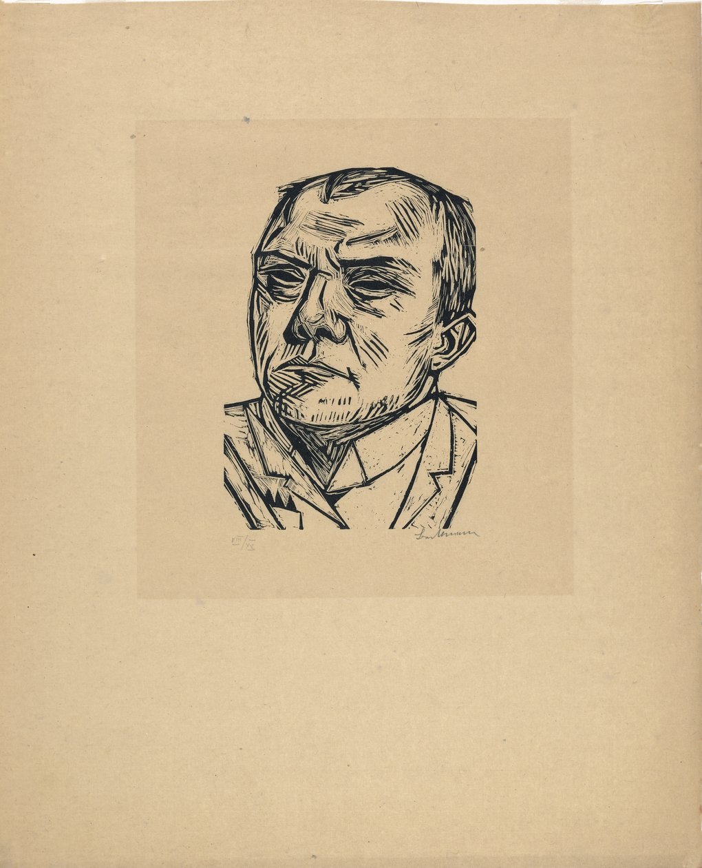 Otoportre by Max Beckmann