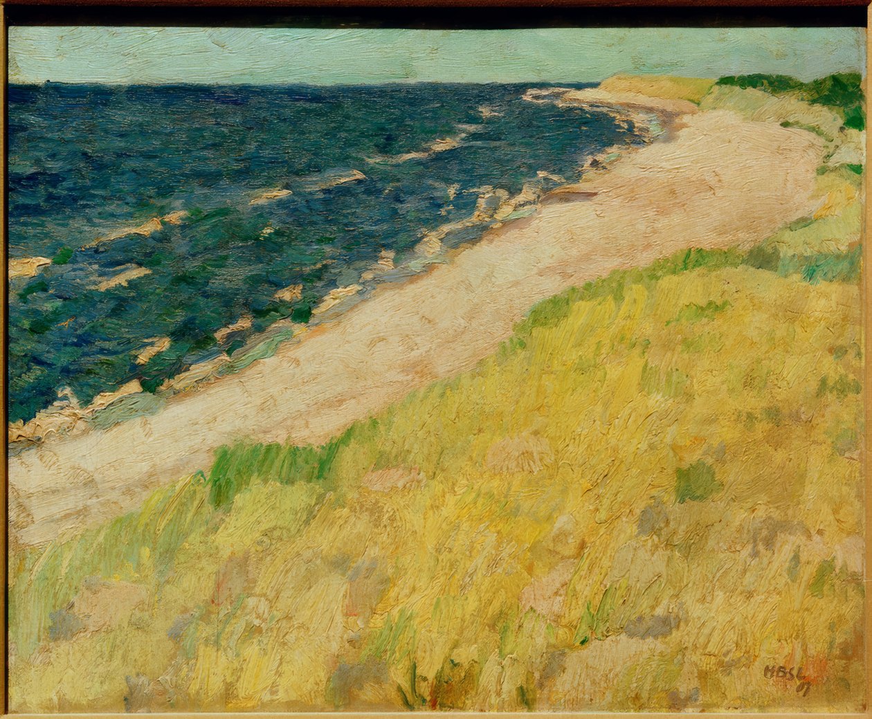 Deniz kenarında yaz günü by Max Beckmann
