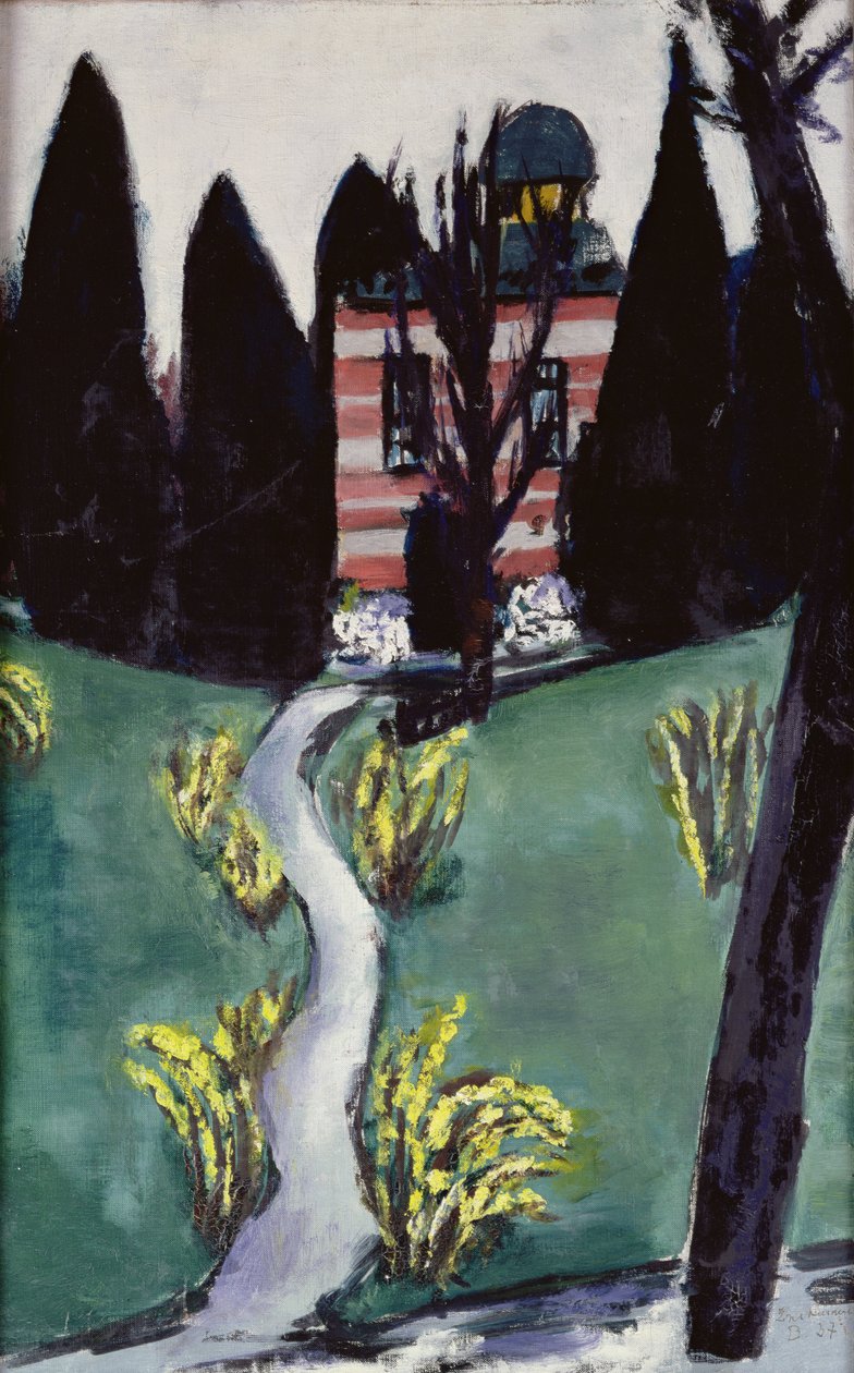 Baden-Baden'deki Stoudza Şapeli by Max Beckmann