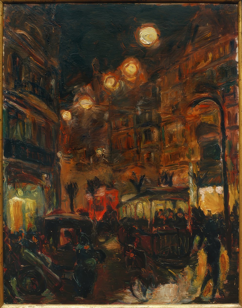 Geceleri sokak by Max Beckmann