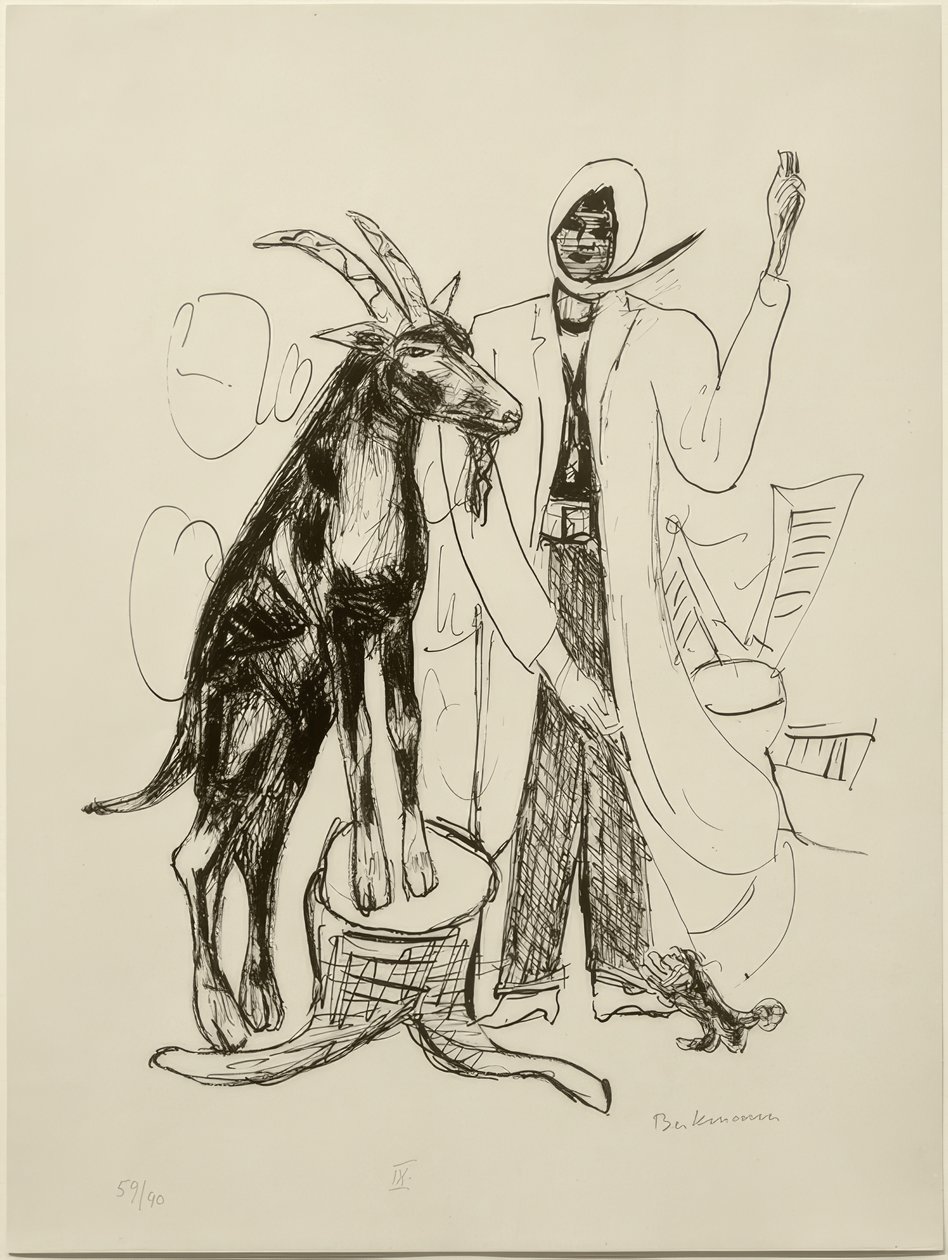 BUCK by Max Beckmann