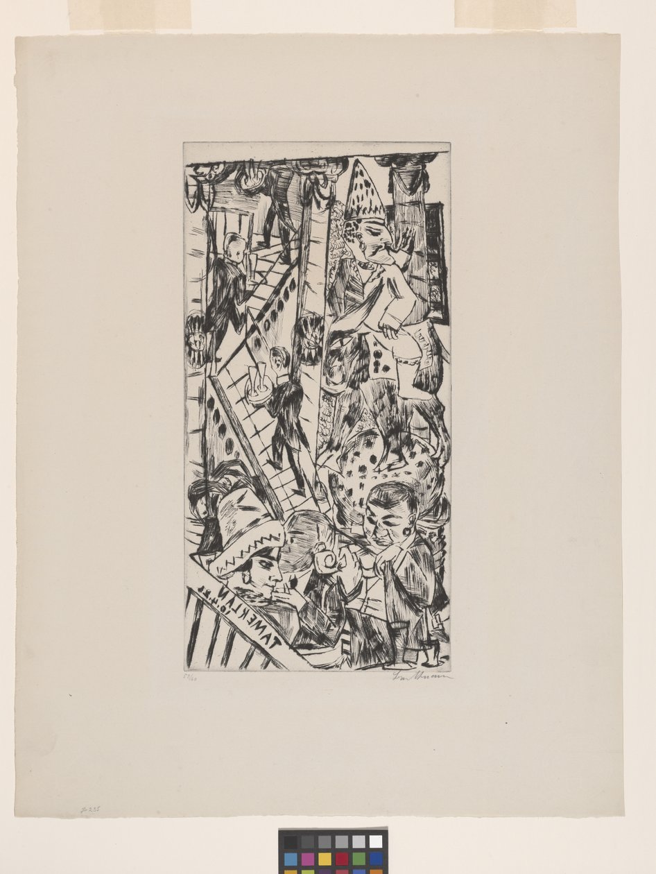 Timur by Max Beckmann