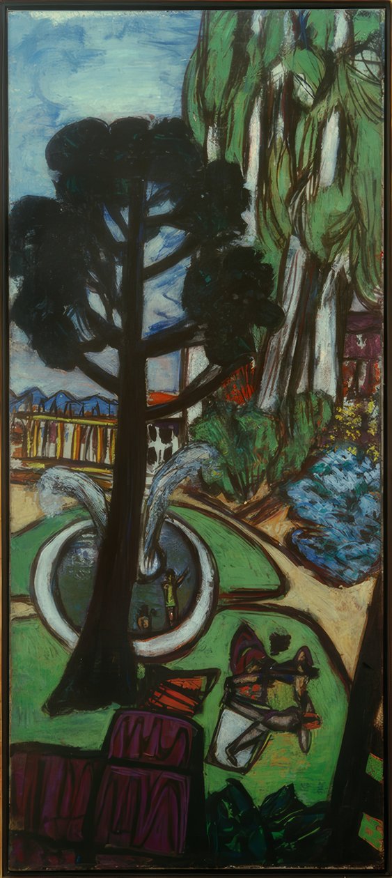 Batı Parkı by Max Beckmann