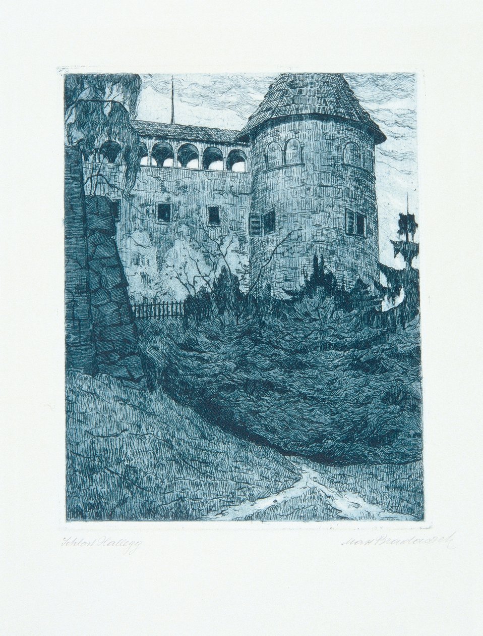 Schloss Hallegg by Max Bradaczek