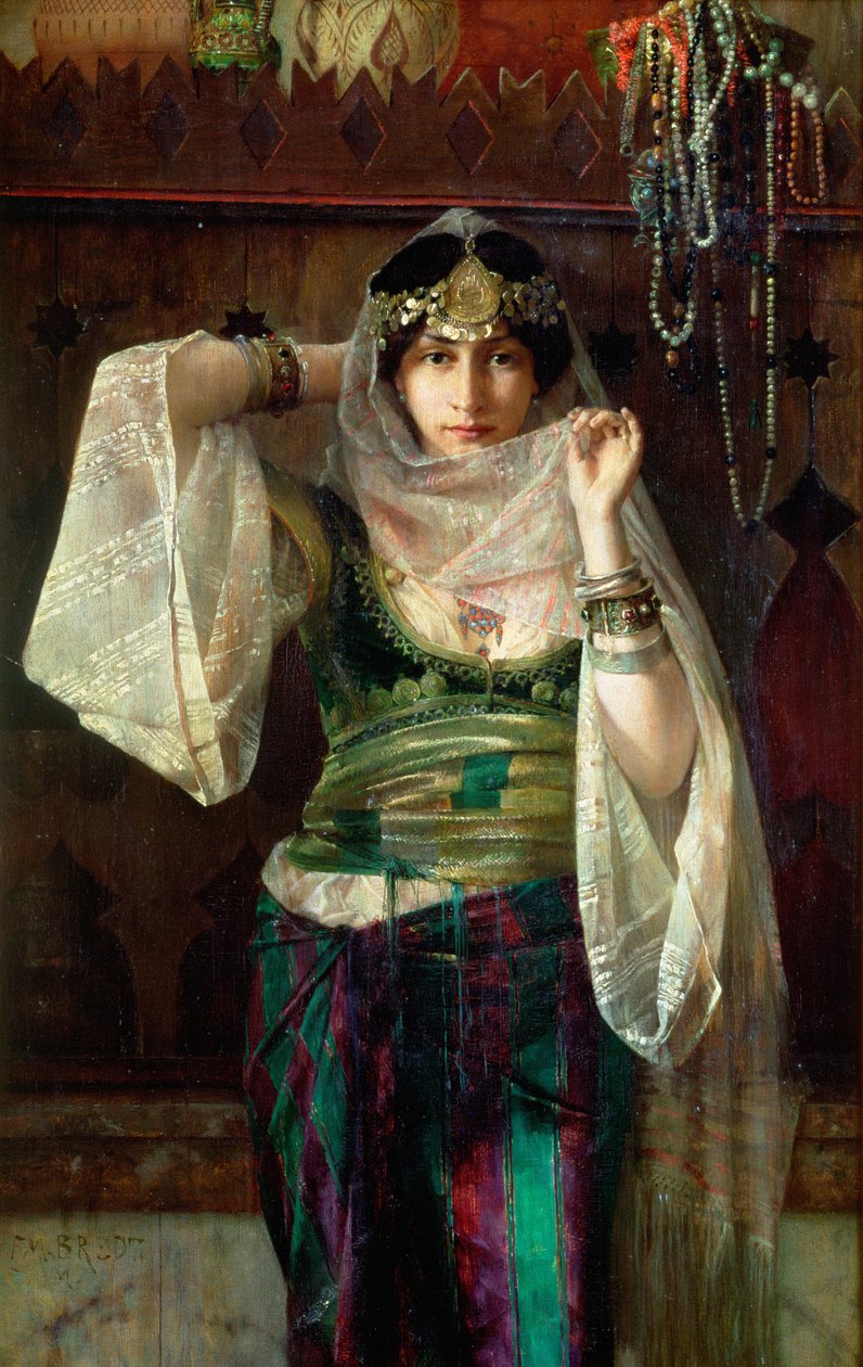 Harem Kraliçesi by Ferdinand Max Bredt