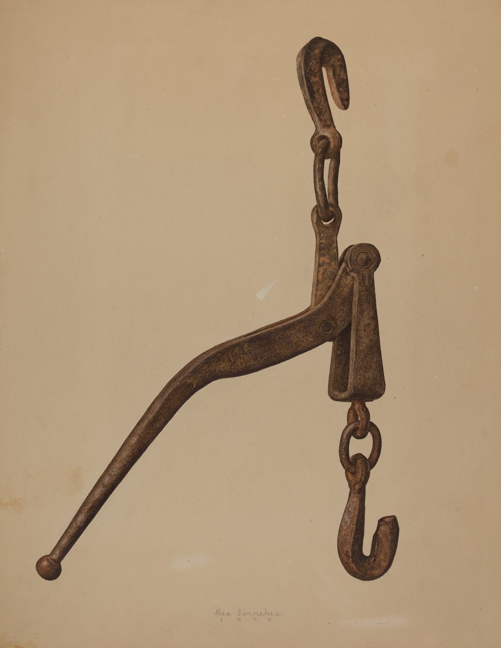Günlük Yük Sıkılaştırıcı, 1939. by Max Fernekes