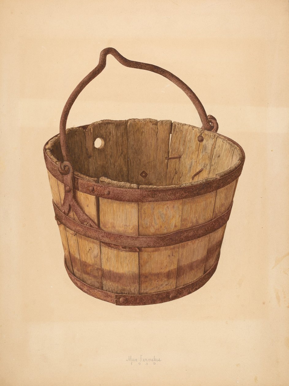 Madencinin Cevher Kovası, 1939. by Max Fernekes