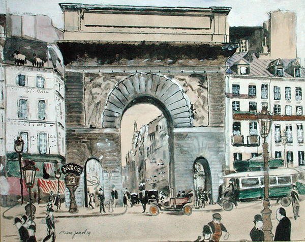 Porte St.Denis by Max Jacob