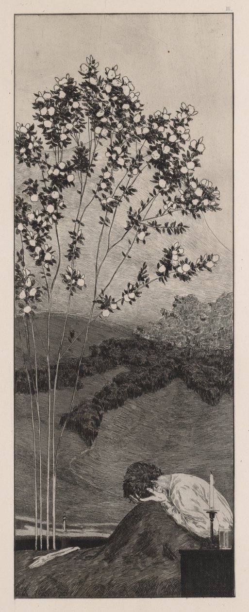 Bir Eldiven: Arzular, 1880. by Max Klinger