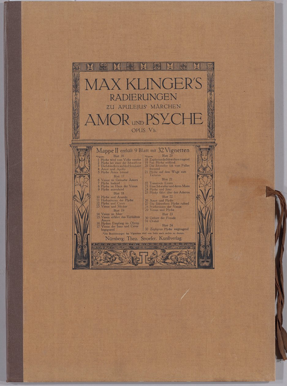 Aşk Tanrısı ve Ruh [Opus Vb] by Max Klinger