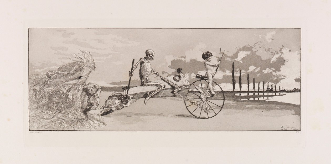Cupid, Death and the Beyond Amor, Tod und Jenseits levha XII, Intermezzos