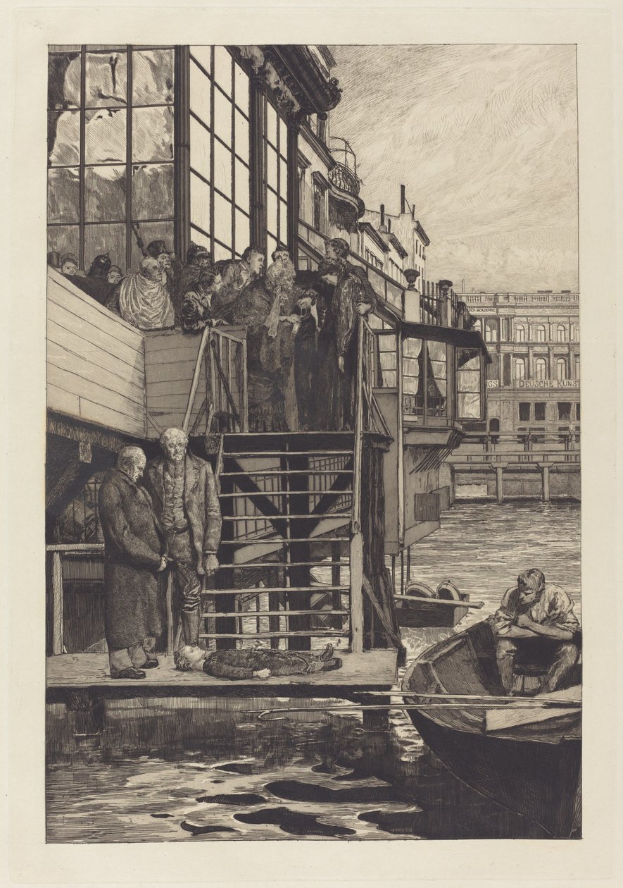 Bir Anne II Bir Anne II, 1883. by Max Klinger