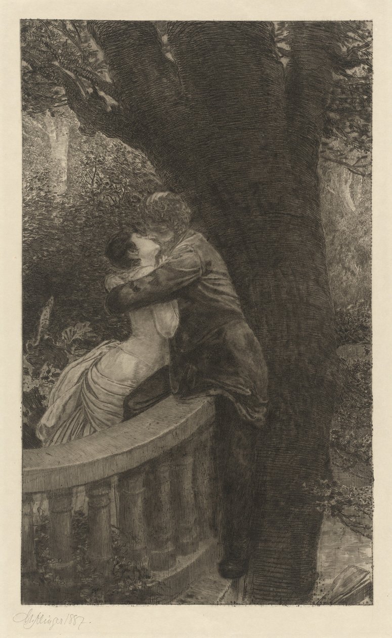 Parkta (Im Park): pl.4 by Max Klinger
