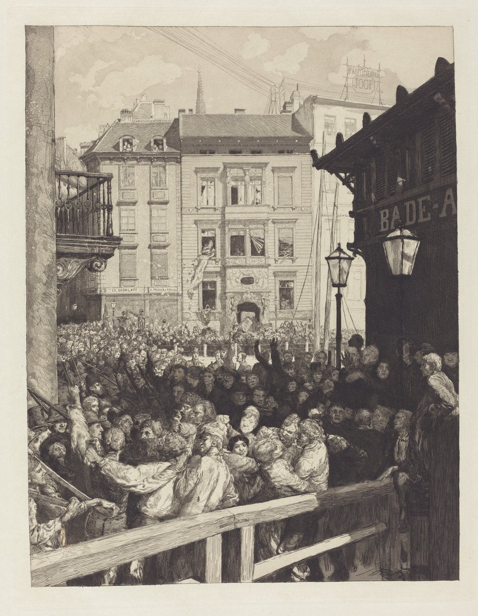 Märztage I (Mart Günleri I) by Max Klinger