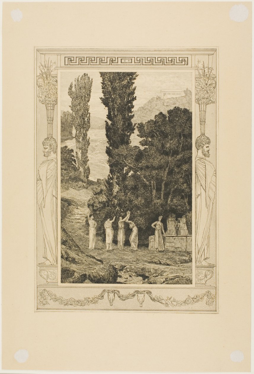 Psyche Wandering, Cupid ve Psyche