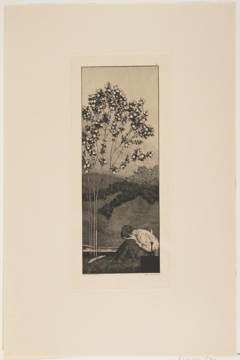 Özlemler, 1881 by Max Klinger