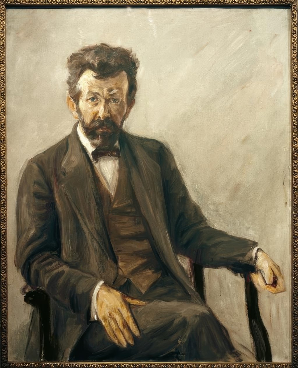 Şair Richard Dehmel by Max Liebermann