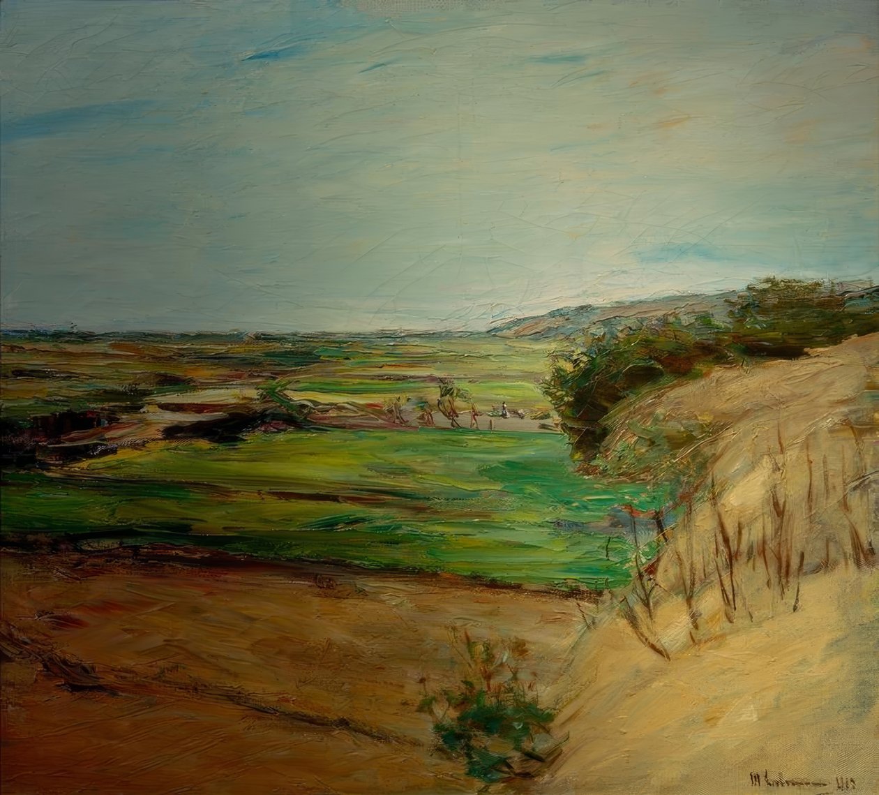kumul manzara by Max Liebermann