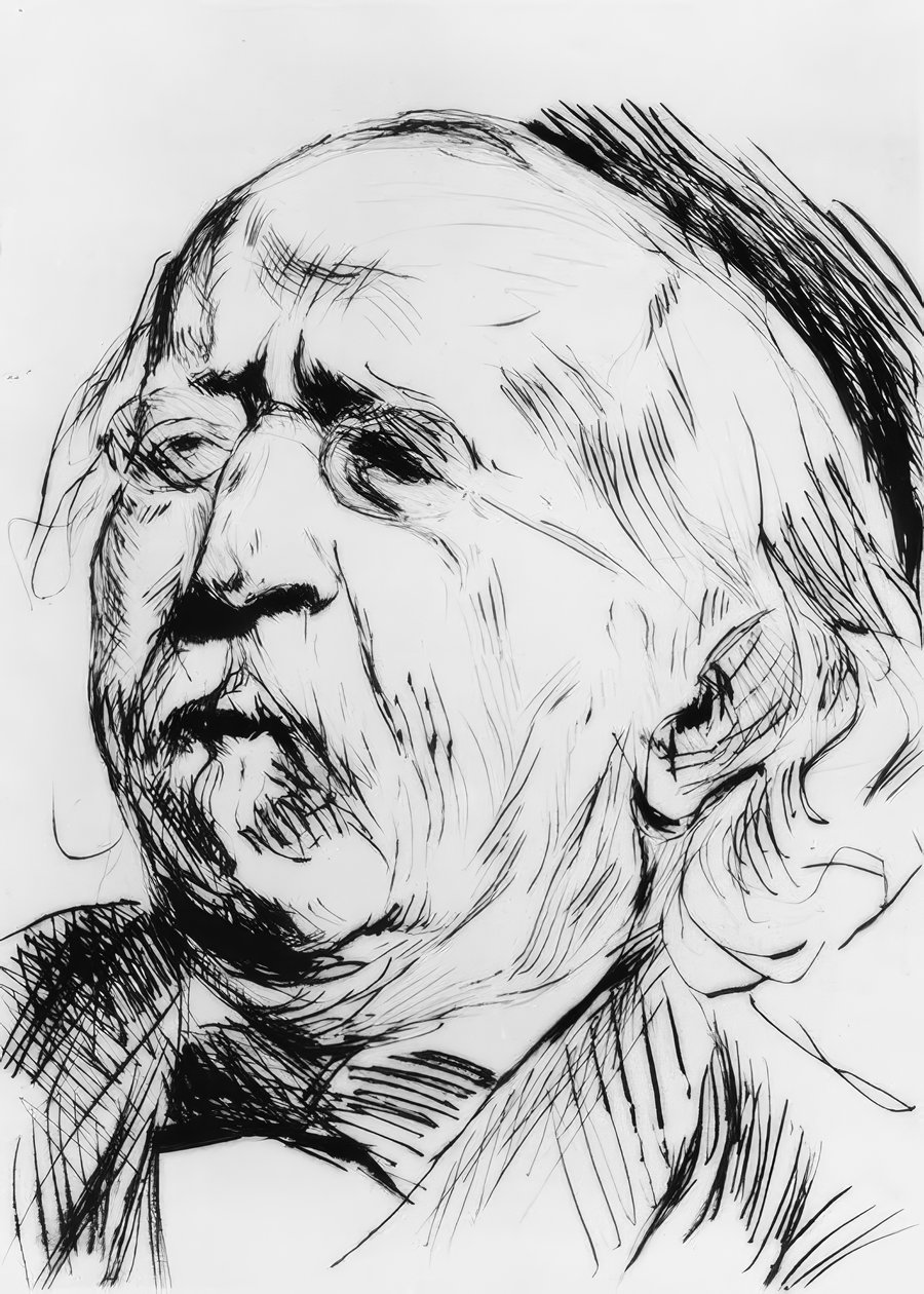 Hermann Cohen / Rad.V. sevgili adam by Max Liebermann