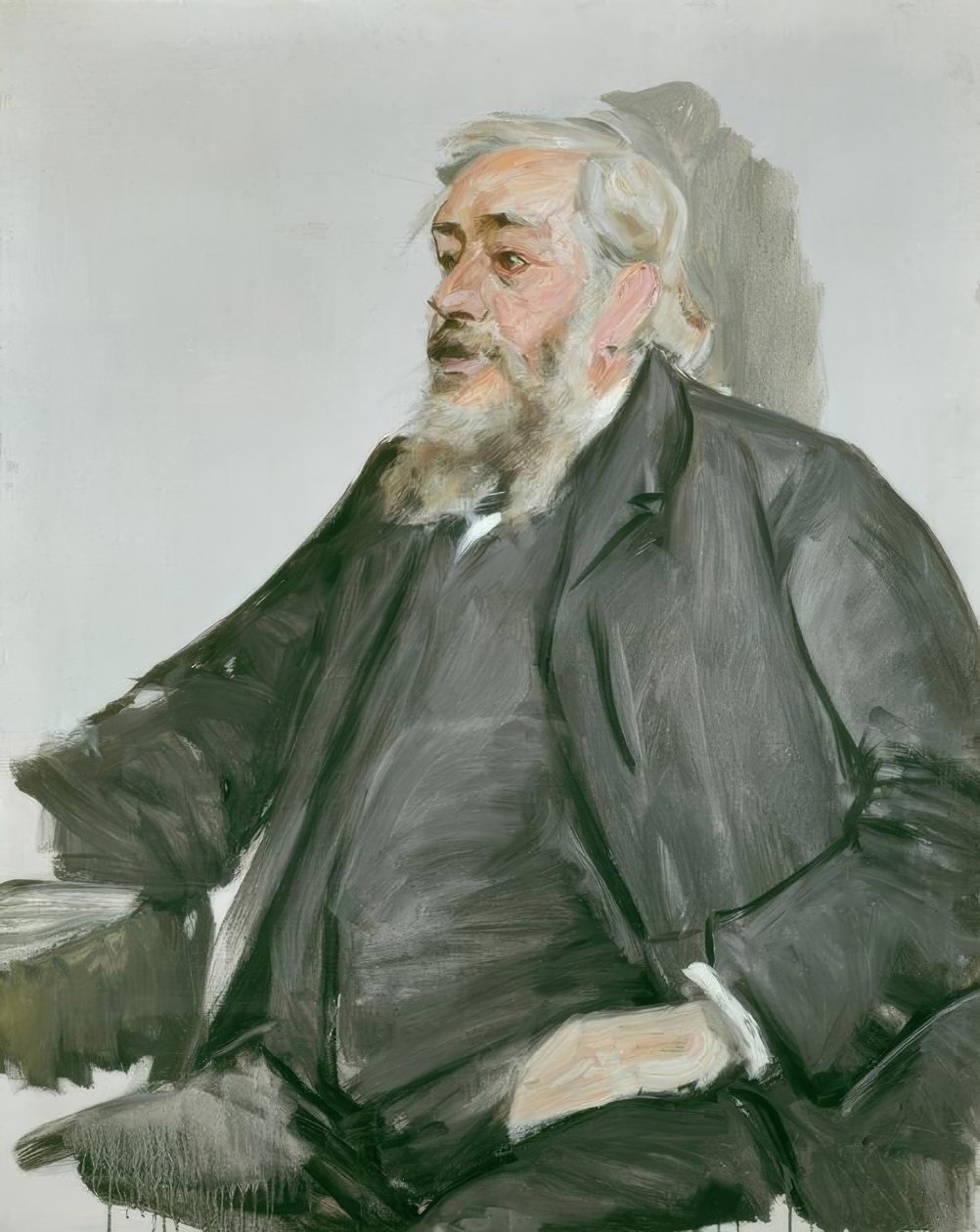 Justus Brinckmann / Mücevher. v. M.Liebermann by Max Liebermann