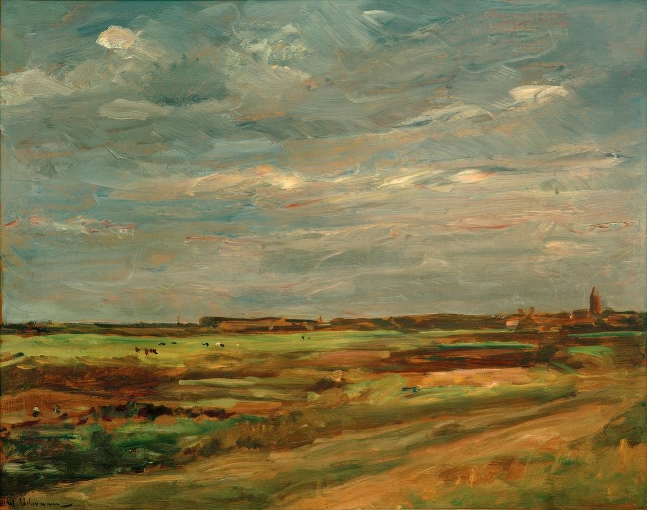 Noordwijk yakınlarındaki manzara by Max Liebermann