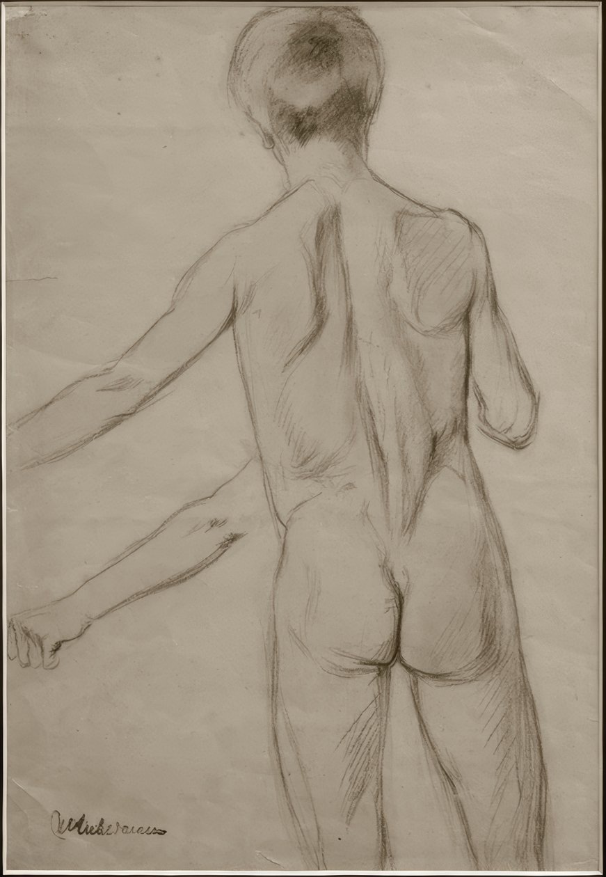M.Liebermann, wige gushushanya Boath Boys by Max Liebermann