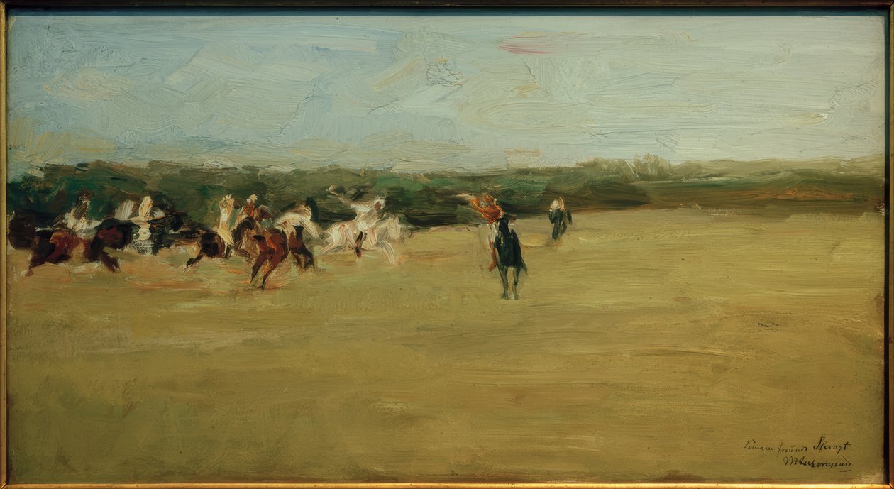 polo oyuncusu by Max Liebermann