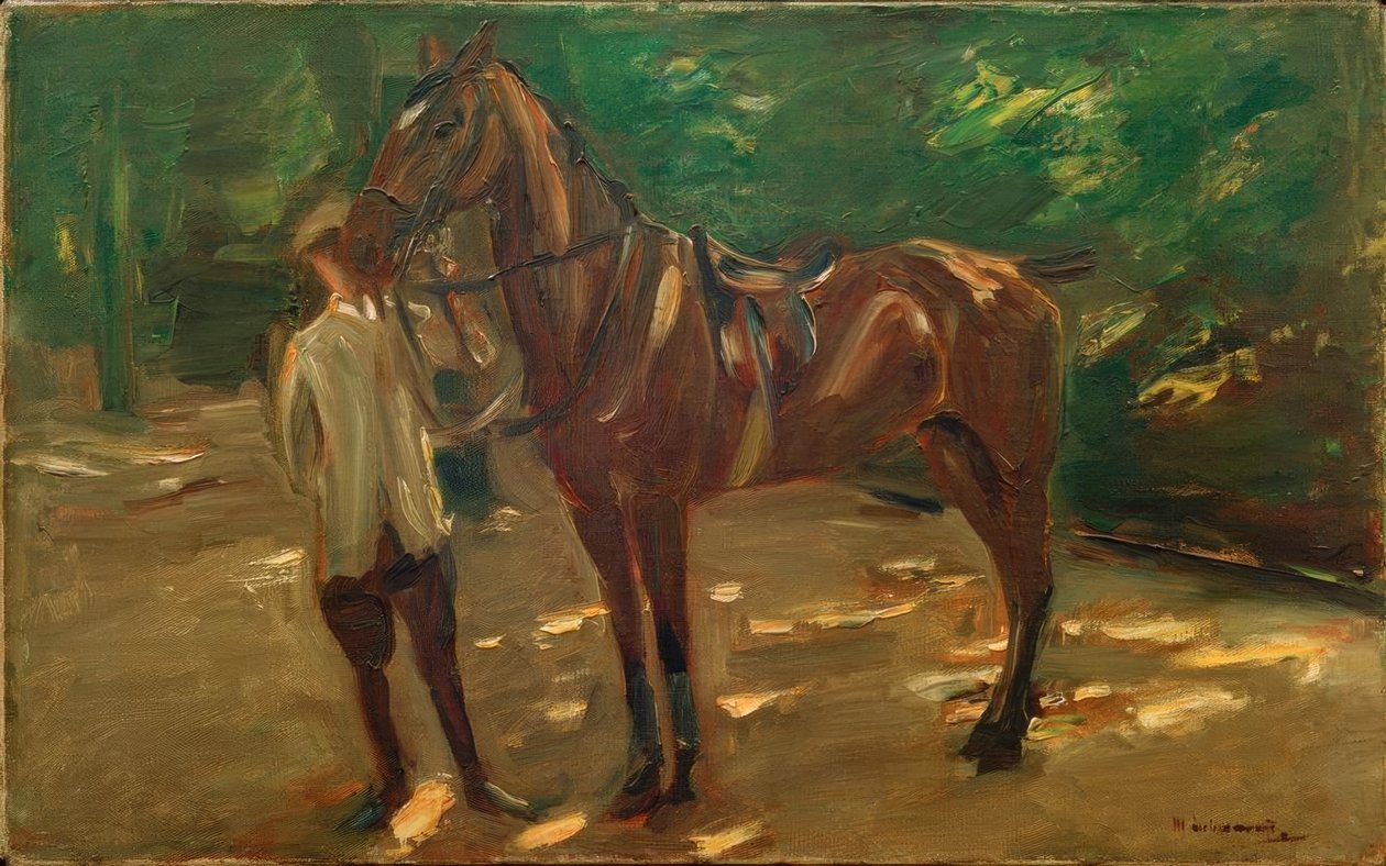 at ile damat by Max Liebermann