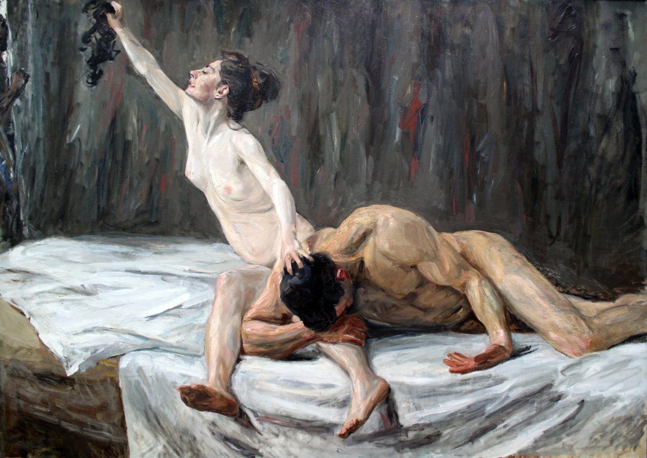 Şimşon ve Delilah by Max Liebermann
