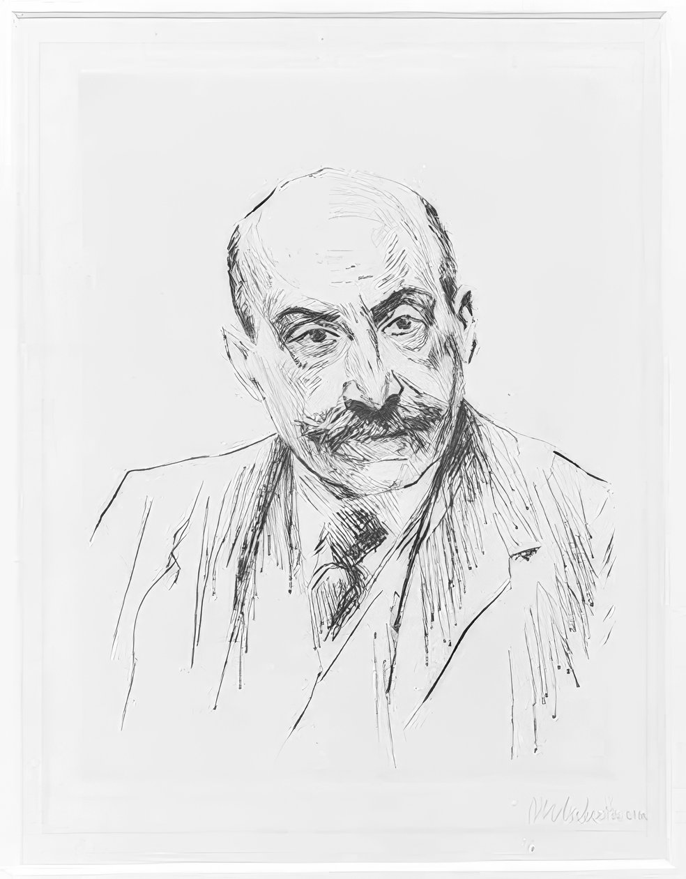 kendi portre by Max Liebermann