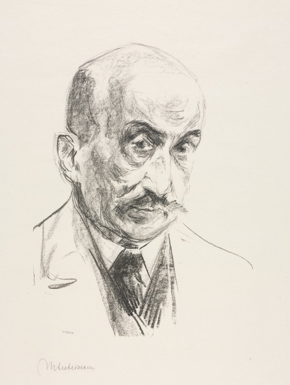 Otoportre by Max Liebermann