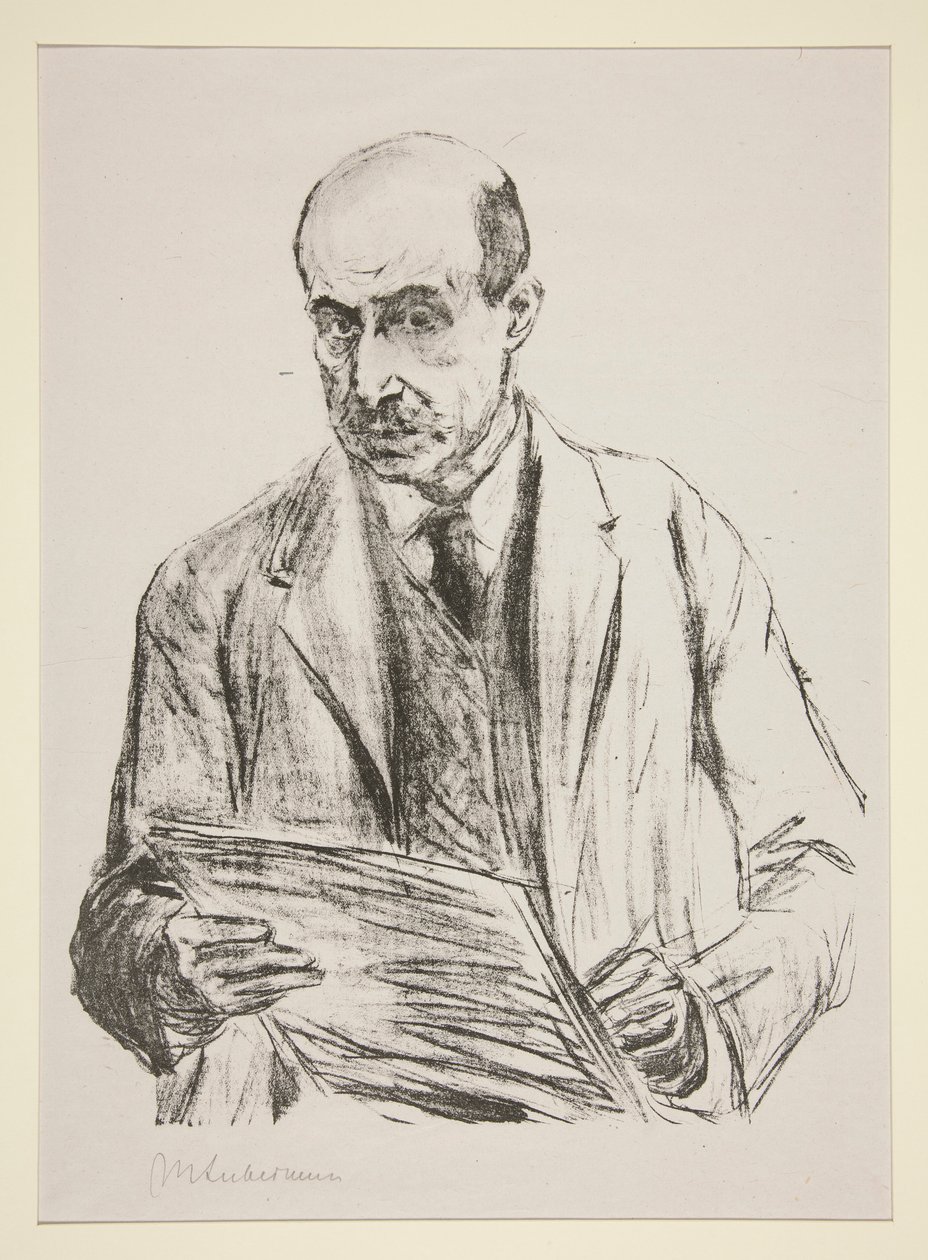 Otoportre by Max Liebermann