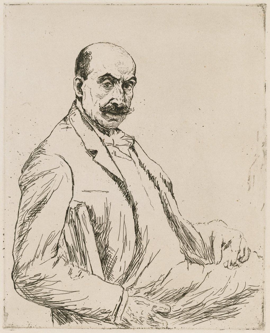 Otoportre, 1906. by Max Liebermann