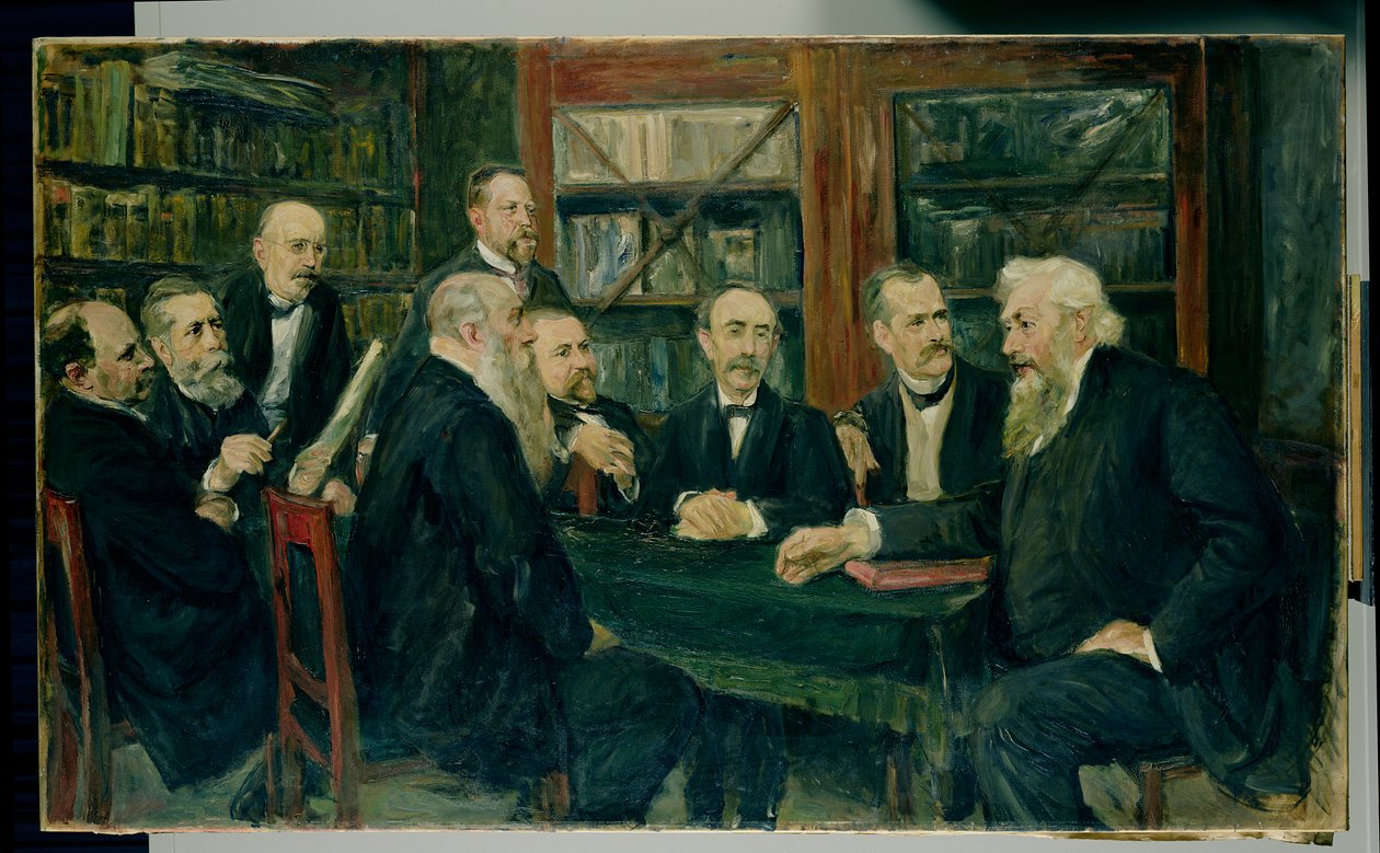 Hamburg Profesörler Sözleşmesi, 1906 (ayrıca bkz. 144760) by Max Liebermann