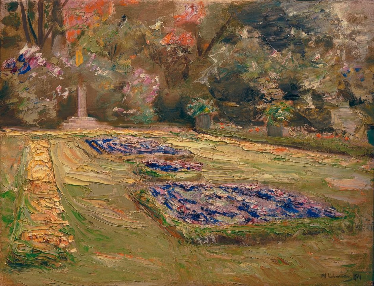 Wannsee Bahçesi by Max Liebermann