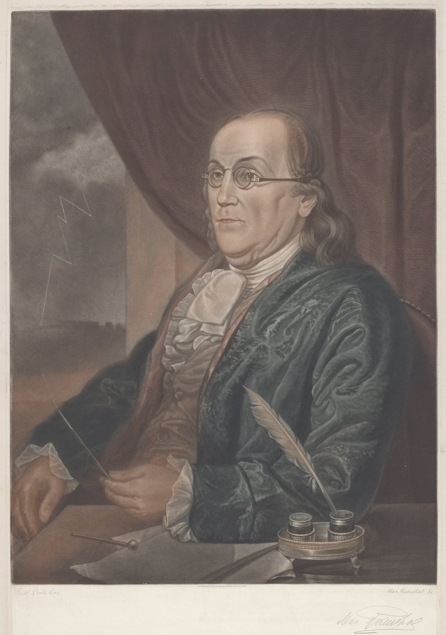 Benjamin Franklin by Max Rosenthal