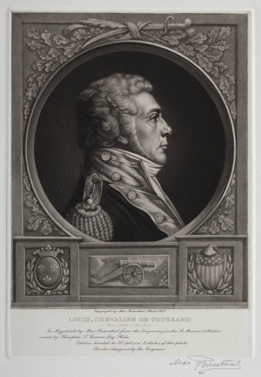 Louis, Toussard Şövalyesi, 1900. by Max Rosenthal