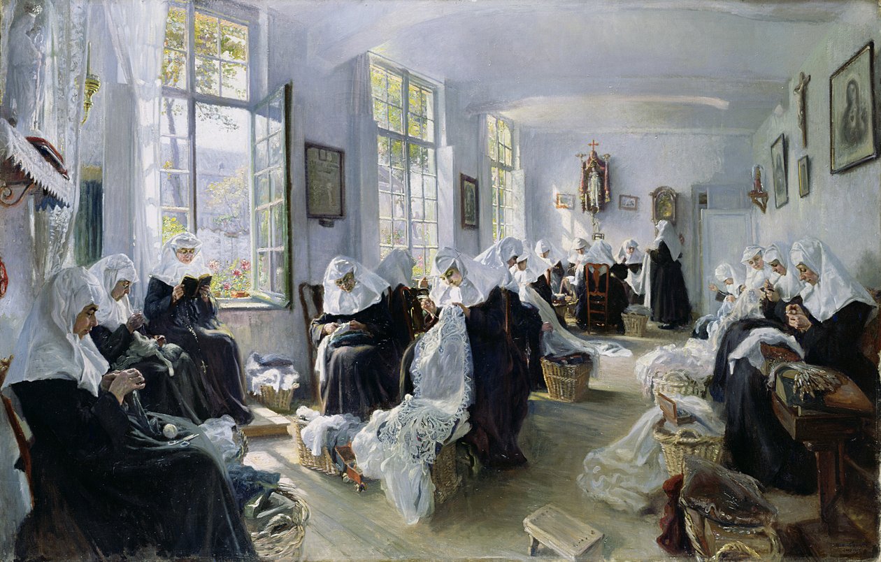 Ghent'in dantel yapımcıları by Max Silbert