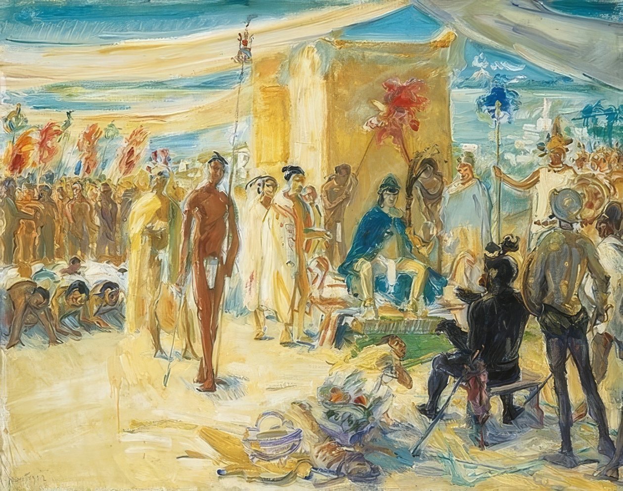 Fernando Cortez, Meksika İmparatoru Montezuma