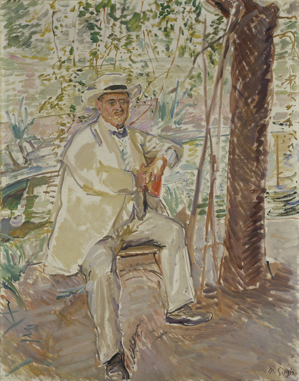 Sanat Tarihçisi, Profesör Dr. Karl Voll (1867-1917) 1911 by Max Slevogt