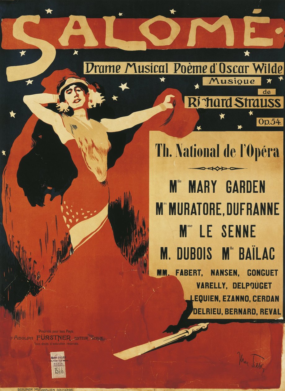 Fransa, Paris, Richard Strauss