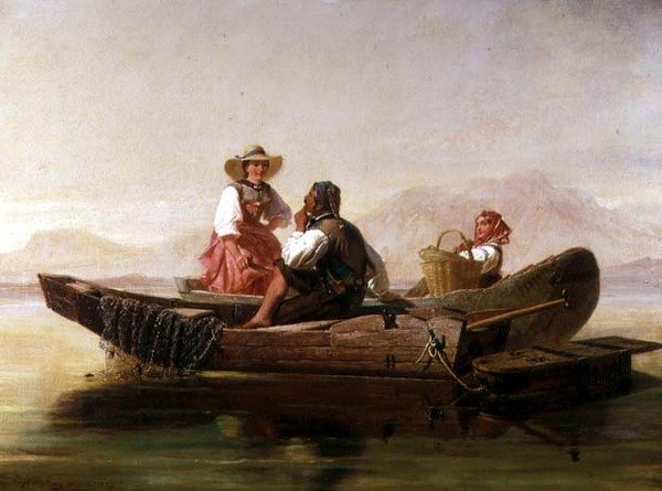 Su üzerinde flört etmek by Max von Menz