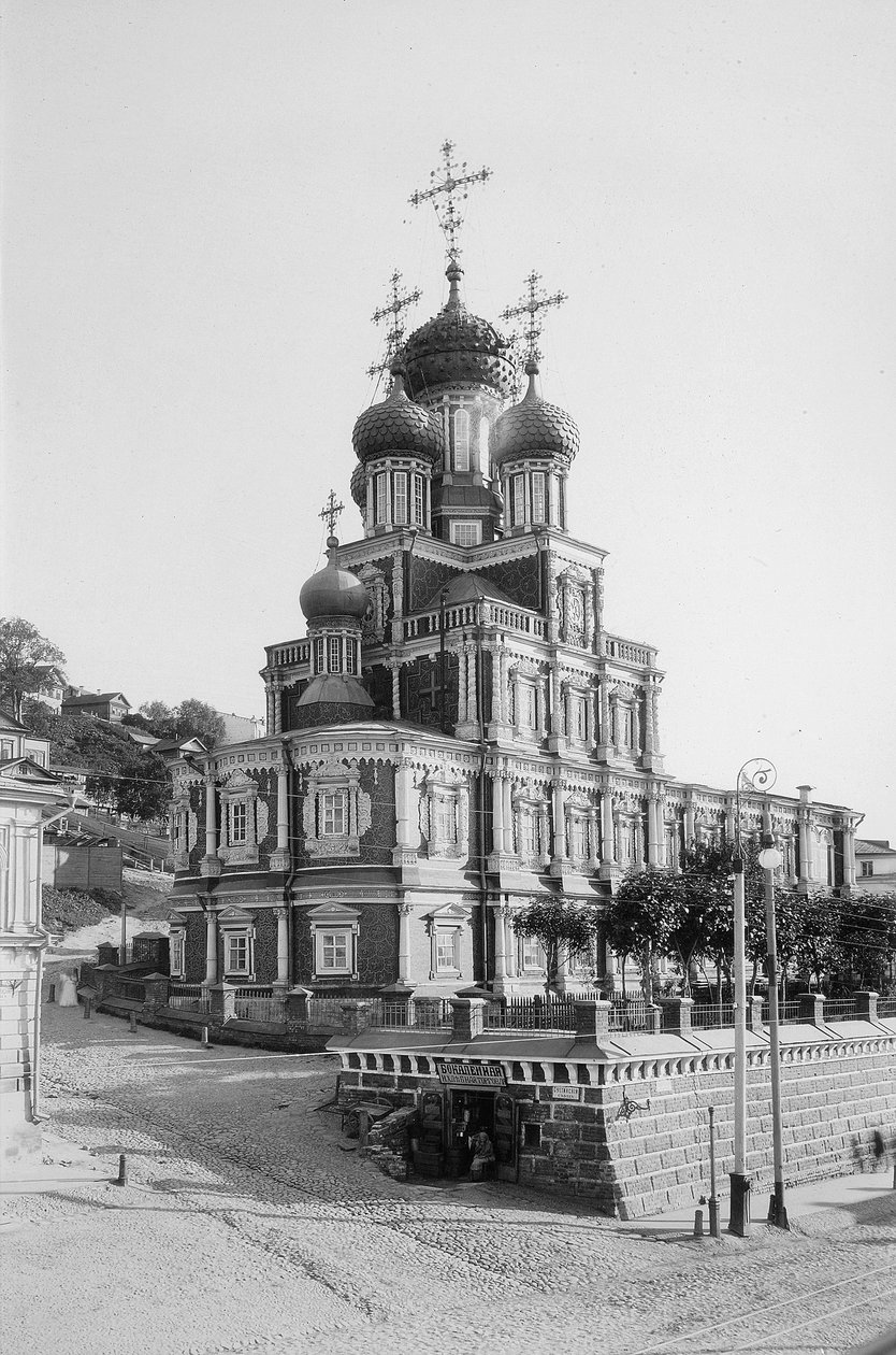 Bakireler Doğuş Kilisesi Stroganov Kilisesi, Nizhny Novogorod, Rusya, 1896. by Maxim Dmitriev